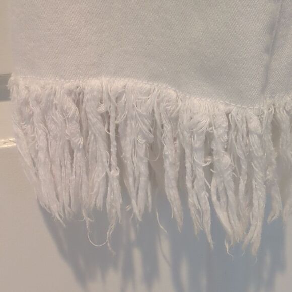 PISTOLA Tallis White Mid Rise Frayed Denim Jeans - Picture 8 of 11